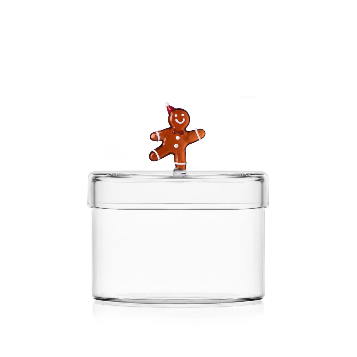 Nutcracker Glass Gingerbread Container – Maison Curated