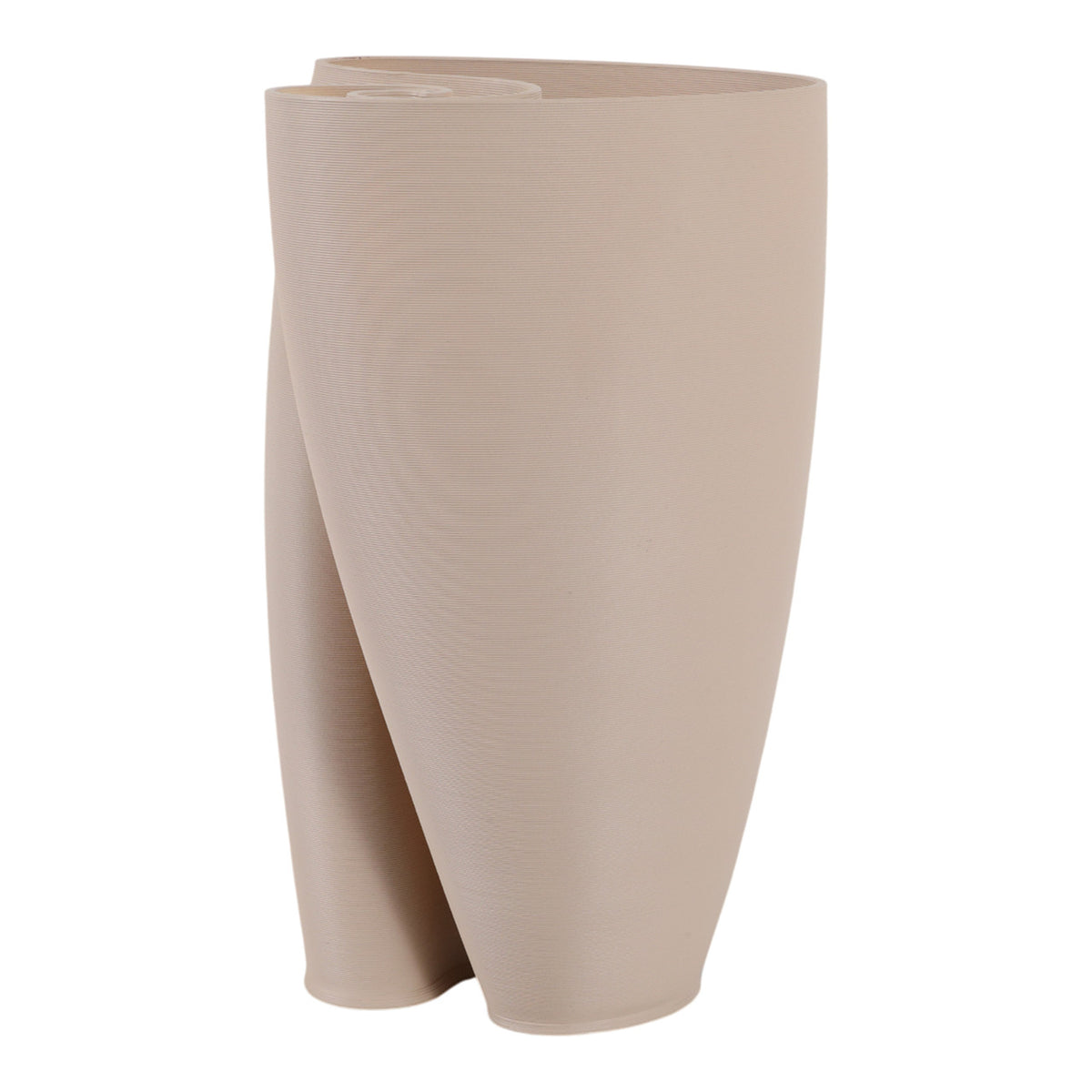 Termina 3D Cream Vase- Large – Maison Curated