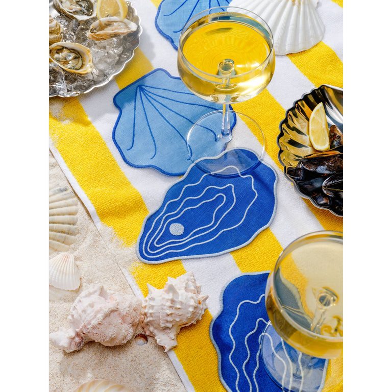 Shell Cocktail Napkins - Set Of 4 – Maison Curated